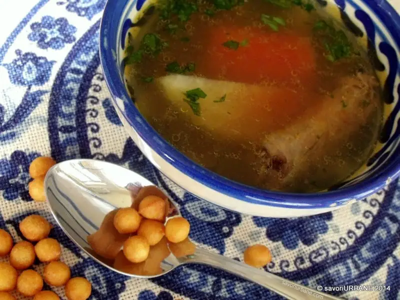 Supa de gat de curcan sau pui (5)