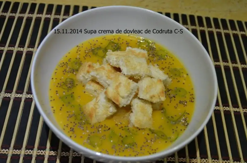 15.11.2014 Supa crema de dovleac Codruta C-S