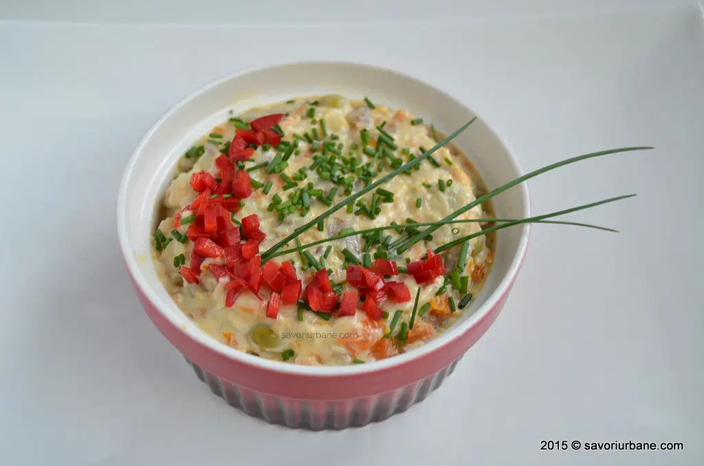 Salata de boeuf reteta clasica Savori Urbane (3)