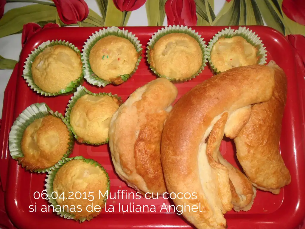 06.04.2015 Muffins cu cocos si ananas Anghel Iuliana