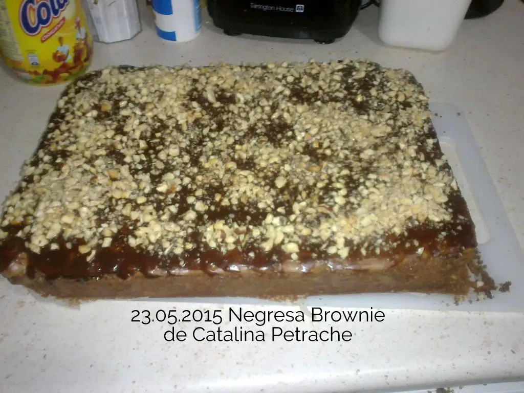 23.05.2015 Negresa perfecta brownie Catalina Petrache