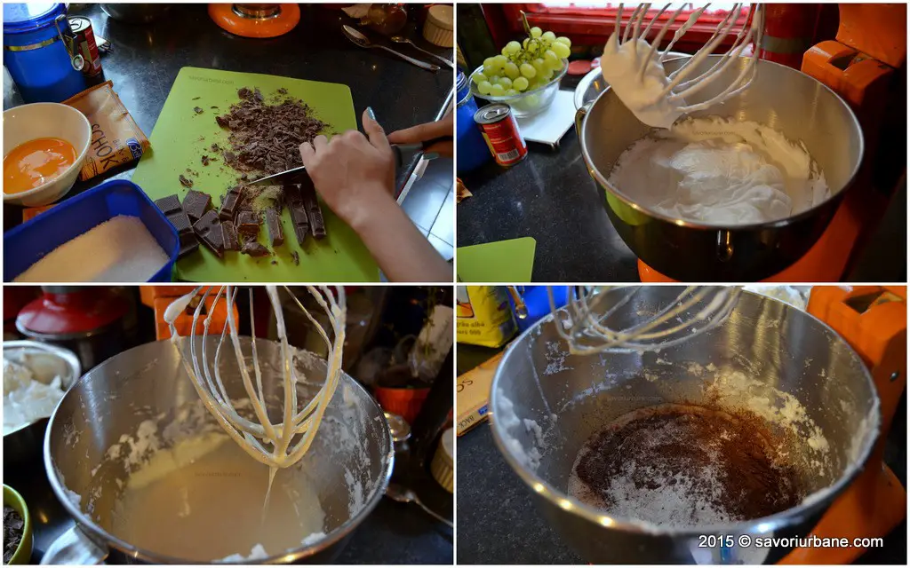 Preparare briose cu ciocolata si cocos