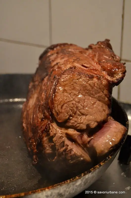 Mod de preparare antricot de vita la cuptor roast beef (2)
