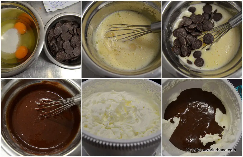 preparare mousse de ciocolata cu frisca