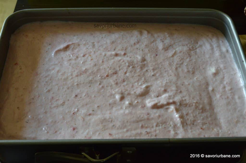Cheesecake fara coacere cu capsuni (8)