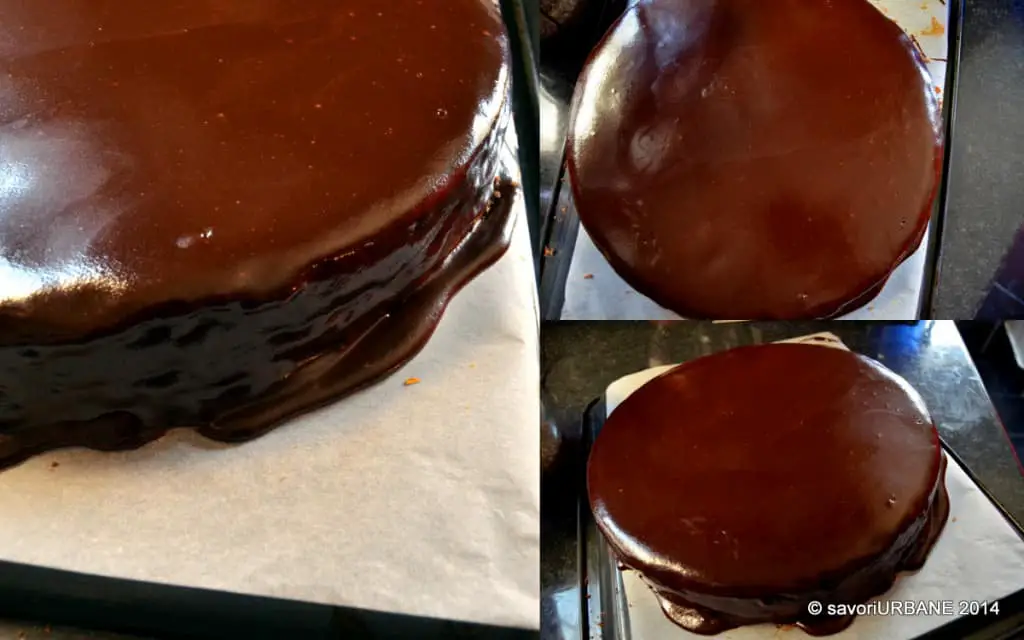glazura de ciocolata Tort Sacher reteta originala (9)