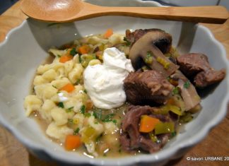 Blanquette de vitel (tocanita alba)