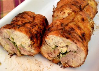 Rulada de pui dezosat – la cuptor sau la gratar
