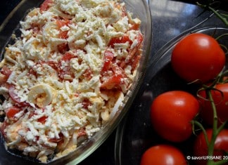 Salata cu rosii si branza Salata Argentiniana + rețeta VIDEO