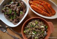 Tocanita de vita cu ciuperci Tocanita de vita cu ciuperci salata de linte si morcovi glasati reteta savori urbane