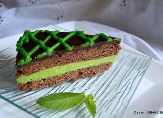 Tort cu menta si ciocolata After Eight