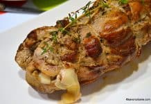 Rulada din muschiulet de porc cu sunca si cascaval – la cuptor Rulada din muschiulet de porc cu sunca si cascaval - la cuptor reteta savori urbane