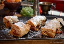 Strudel cu caise