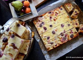 Lichiu cu fructe, prajitura hencles