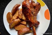 Curcan cu bere la cuptor