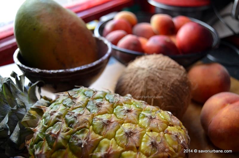 Cheesecake pina colada cocos ananas rom (5)