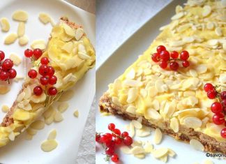 Prajitura suedeza cu bezea de migdale si crema de vanilie (IKEA) Prajitura suedeza cu bezea de migdale si crema de vanilie (IKEA) reteta savori urbane