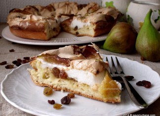 Prajitura cu smochine si bezea