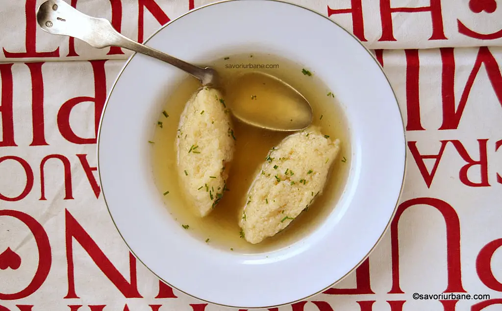 cum se fac galusti super pufoase pentru supa