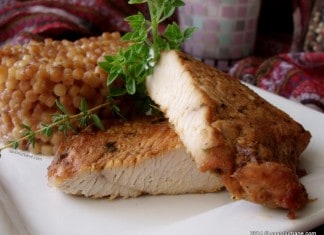 Piept de curcan la tigaie in marinada aromata