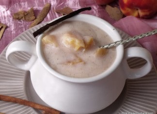 Supa de piersici sau alte fructe