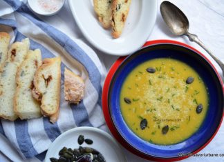 Supa de dovleac cu curry si cocos