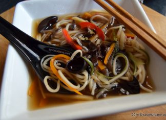 Supa cu noodles ramen