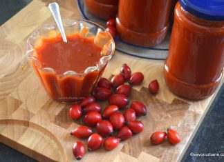 Pasta de macese reteta de gem de maciese de casa Pasta de macese - gem de casa reteta veche savori urbane