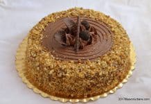 Tort grilias cu ciocolata si nuci caramelizate (tort krantz sau crant) Tort grilias cu ciocolata si nuci caramelizate savori urbane