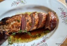 Muschiulet de porc simplu la cuptor reteta de friptura foarte frageda Muschiulet de porc simplu la cuptor reteta de friptura foarte frageda savori urbane