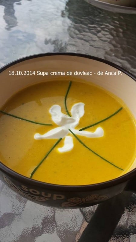 18.10.2014 Supa crema de dovleac - de Anca P.