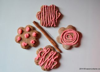 Turta dulce cu faina de secara, miere si zahar brun