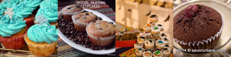 briose muffins cupcakes Savori Urbane
