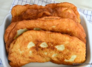 Langosi cu branza si marar