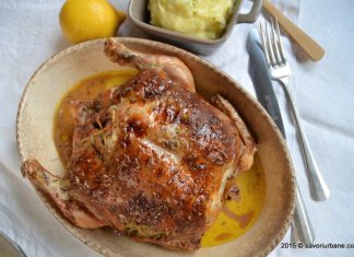 Pui umplut la cuptor Pui umplut la cuptor Savori Urbane (1)