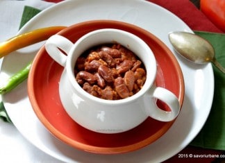 Chili con carne reteta Tex-Mex (din Texas si nordul Mexicului)
