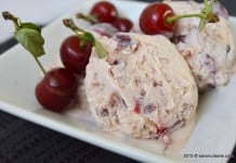 Inghetata de visine cu frisca naturala