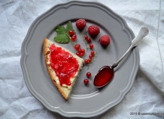 Jeleu de coacaze rosii cu zmeura – peltea de strugurei, rozinchine, ribizli
