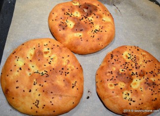 Pita turceasca reteta de paine pentru Doner Kebab