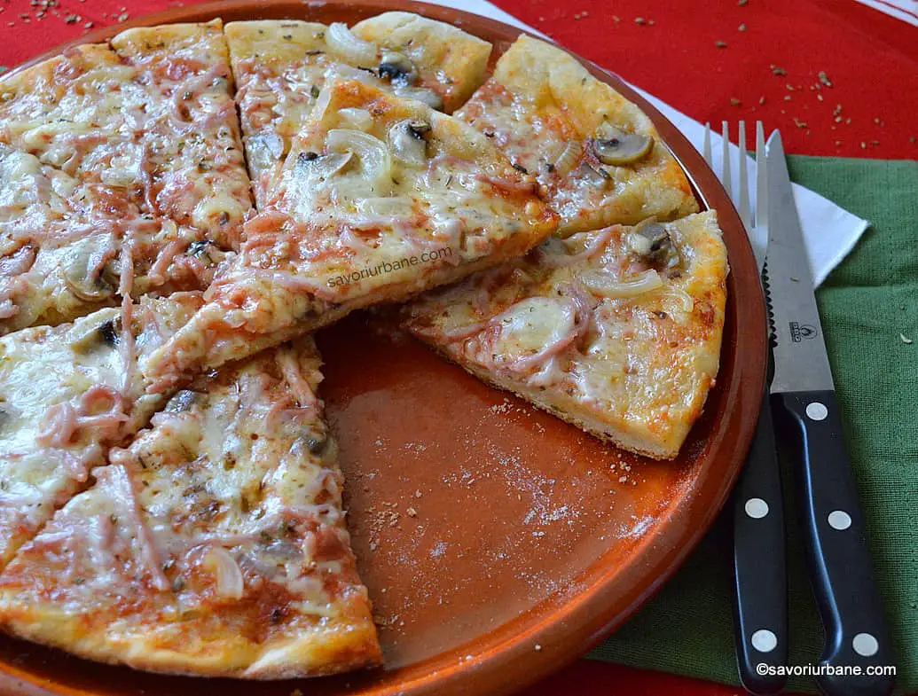 castle I'm sorry refer Pizza la tigaie reteta rapida fara praf de copt | Savori Urbane