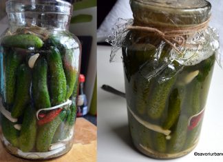 Castraveti murati in saramura reteta mamei mele + VIDEO Castraveti murati in saramura reteta mamei mele savori urbane