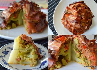 Conopida umpluta cu carne tocata, tip cupola, la cuptor Conopida umpluta cu carne tocata, tip cupola, la cuptor reteta savori urbane