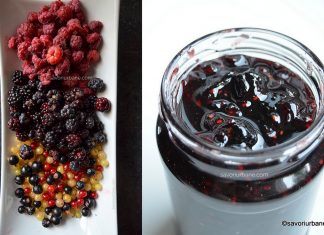 Dulceata de fructe de padure – zmeura, afine, mure, coacaze rosii, albe si negre Dulceata de fructe de padure - zmeura, afine, mure, coacaze rosii, albe si negre savori urbane