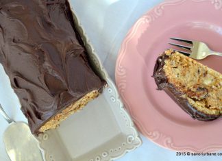 Tort grilaj cu nuca (krantz) si ciocolata – rulada grilias