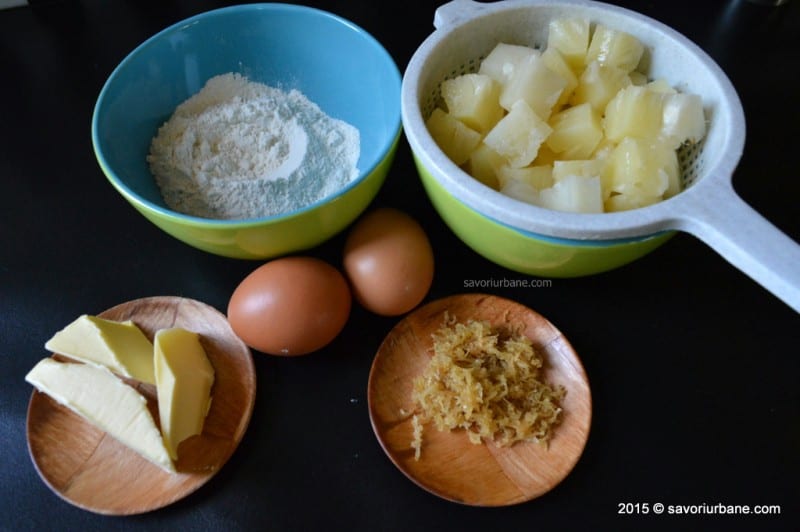 Gogosi rapide cu ananas sau alte fructe (1)