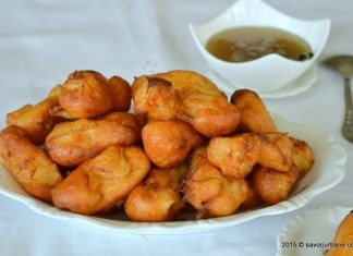 Gogosi rapide cu ananas sau alte fructe