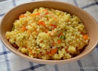 Cuscus cu legume – tarhana sau paste marunte