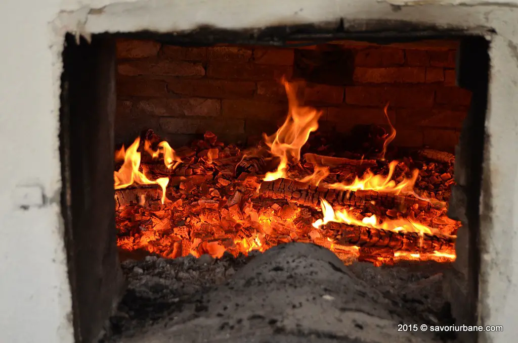 Paine de casa coapta in cuptor cu lemne la Crit Transylvania bread making (15)