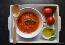 Sos de rosii cu usturoi – la rece, fara fierbere – pentru paste sau pizza