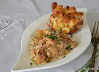 Tocanita de galbiori cu smantana